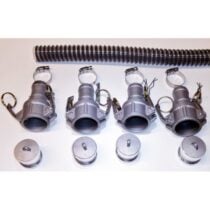 30ft Aluminum Camlock Hose Kit