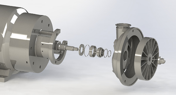 Low Vibration Sanitary Pump 100GPH - Image 4
